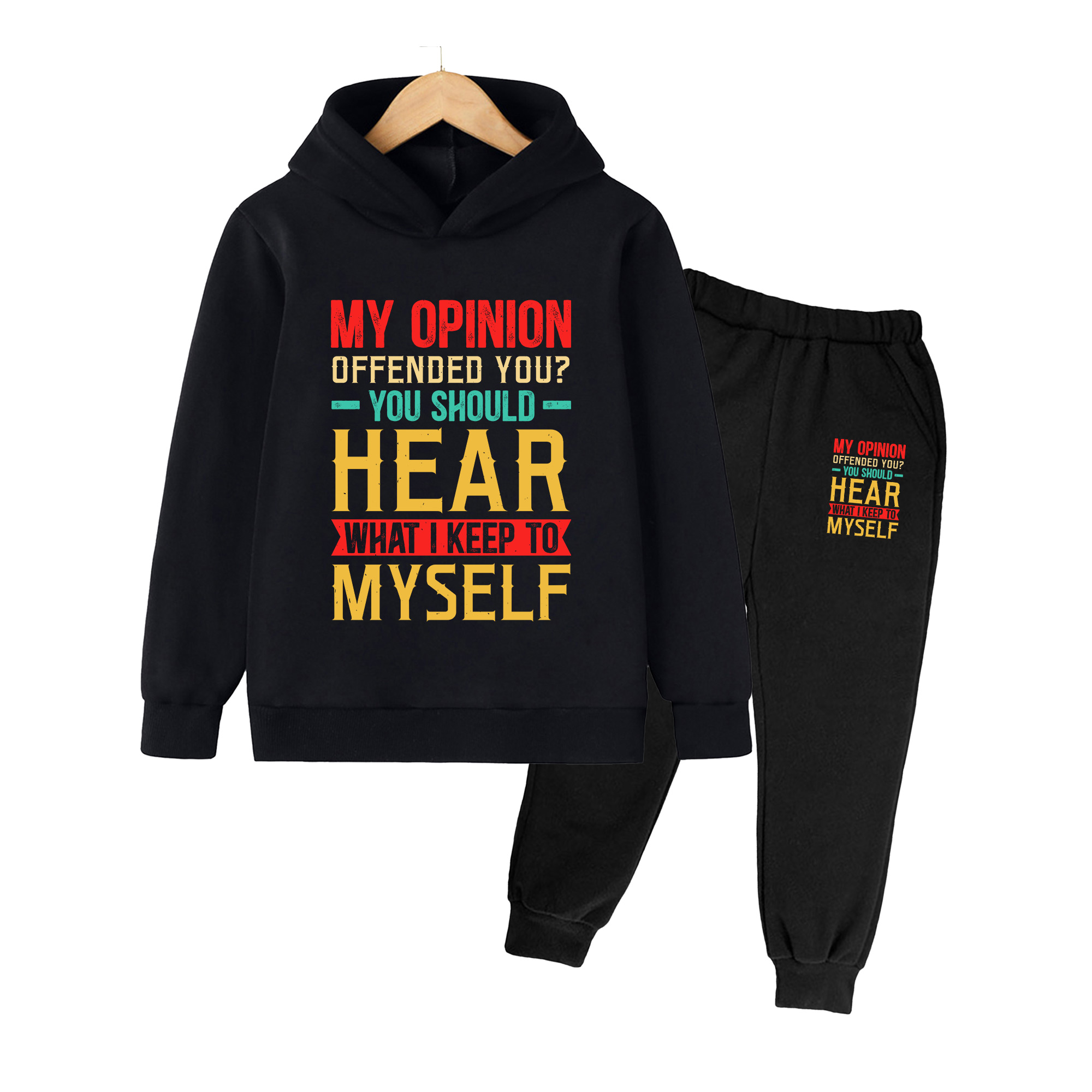 Winter Clothing Quotes - Детский комплект из худи и спортивных