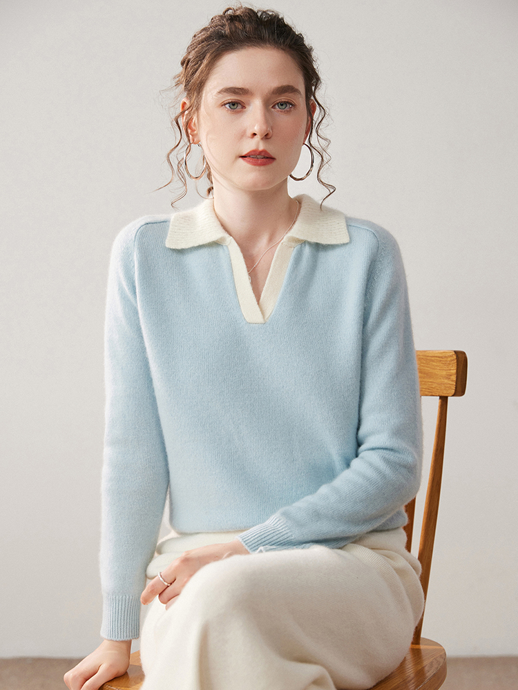 Winter Clothing Trends For Women - Повседневный 100% кашемировый комфортный вязаный цветной