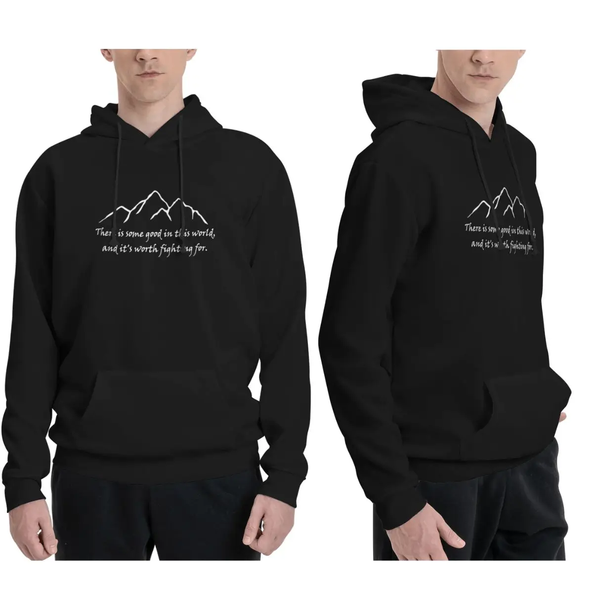 Winter Clothing Quotes - Толстовки на молнии с цитатой Samwise,