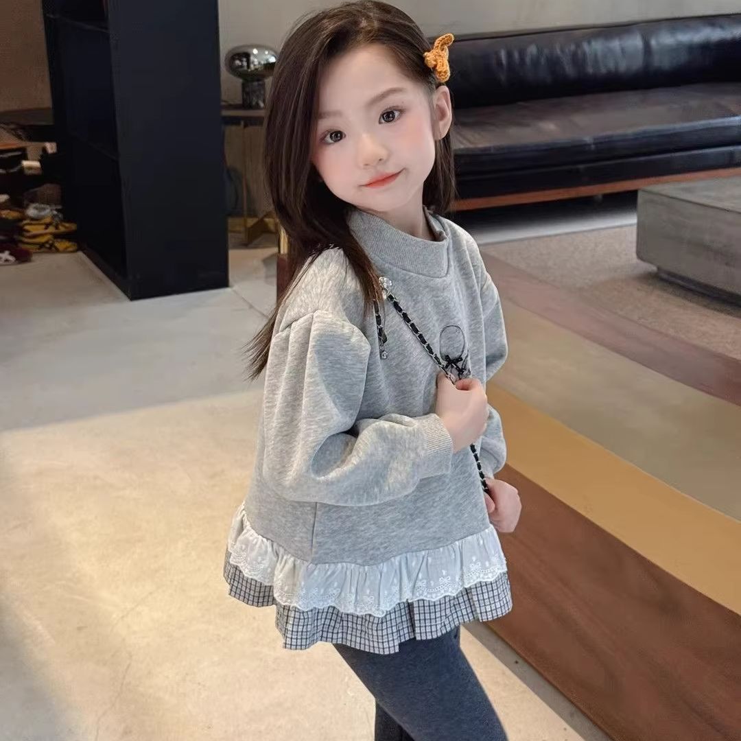 Winter Clothing Toddler Girl - Осенне-зимняя толстовка для девочек, новая модная