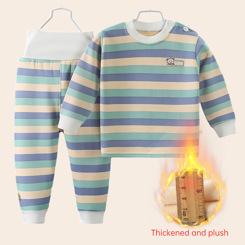 Winter Clothing Kit - Утепленные плюшевые детские комплекты, детская одежда,
