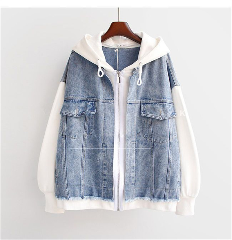 Winter Clothing Pinterest - Поддельные две джинсовые куртки для женщин