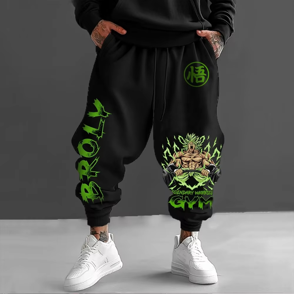 Мужские брюки Dragon Ball, спо – обзор и цена Y2K Winter Clothing