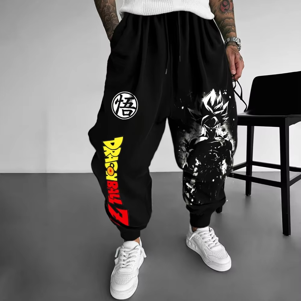 Мужские брюки Dragon Ball, спо – обзор и цена Y2K Winter Clothing
