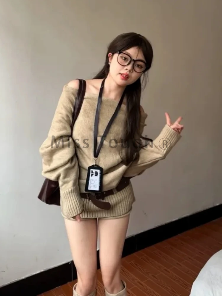 Autumn Winter Korean Knit Outf – обзор и цена Y2K Winter Clothing