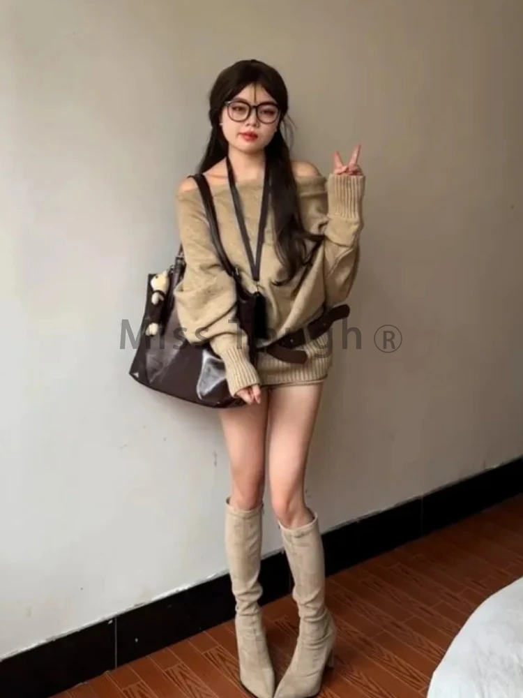 Autumn Winter Korean Knit Outf – обзор и цена Y2K Winter Clothing