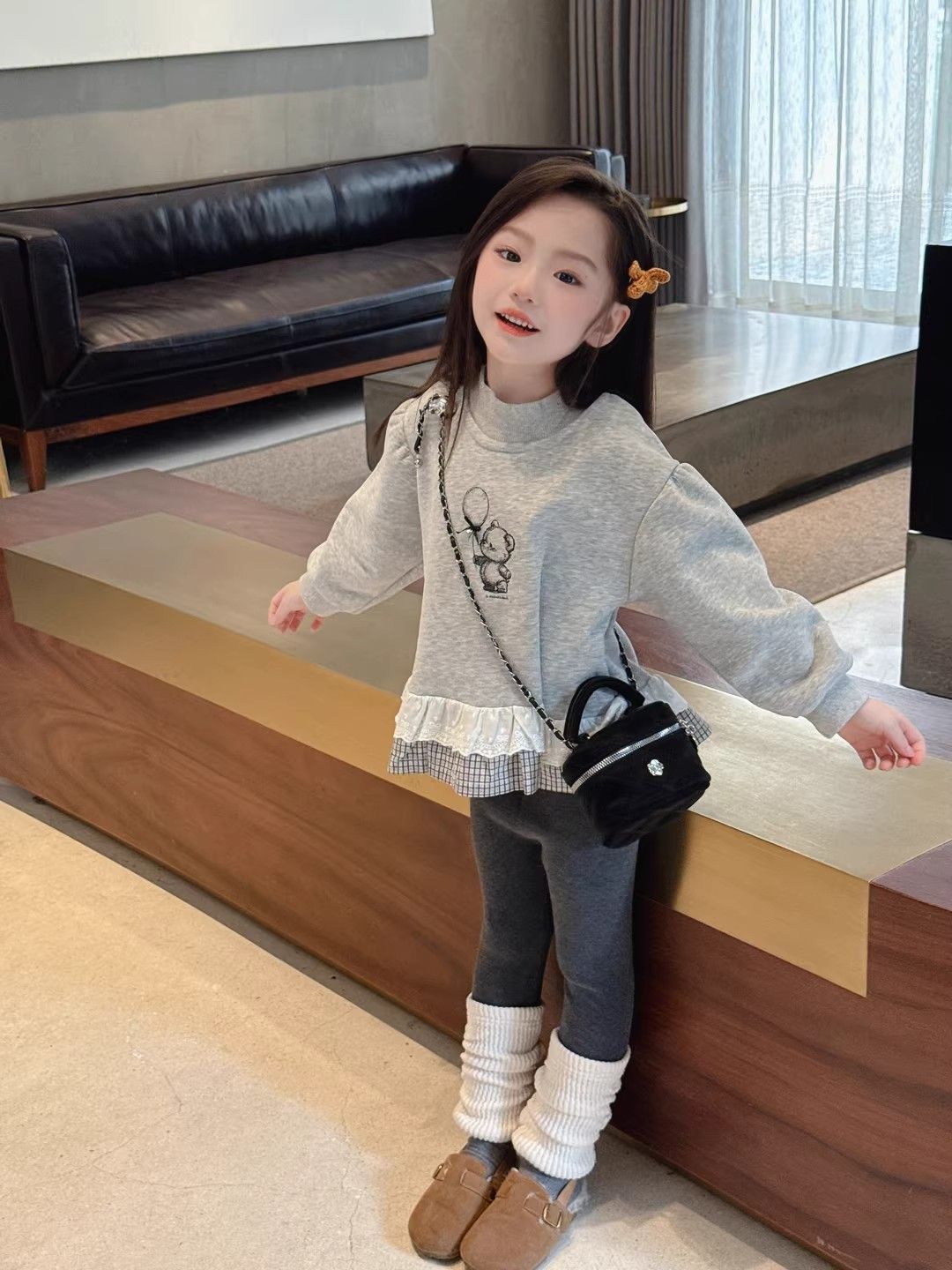 Осенне-зимняя толстовка для де – обзор и цена Winter Clothing Toddler Girl