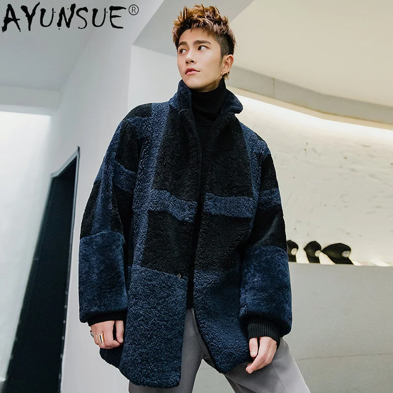 AYUNSUE 2025 Мужская одежда, з – обзор и цена Warm Winter Clothing