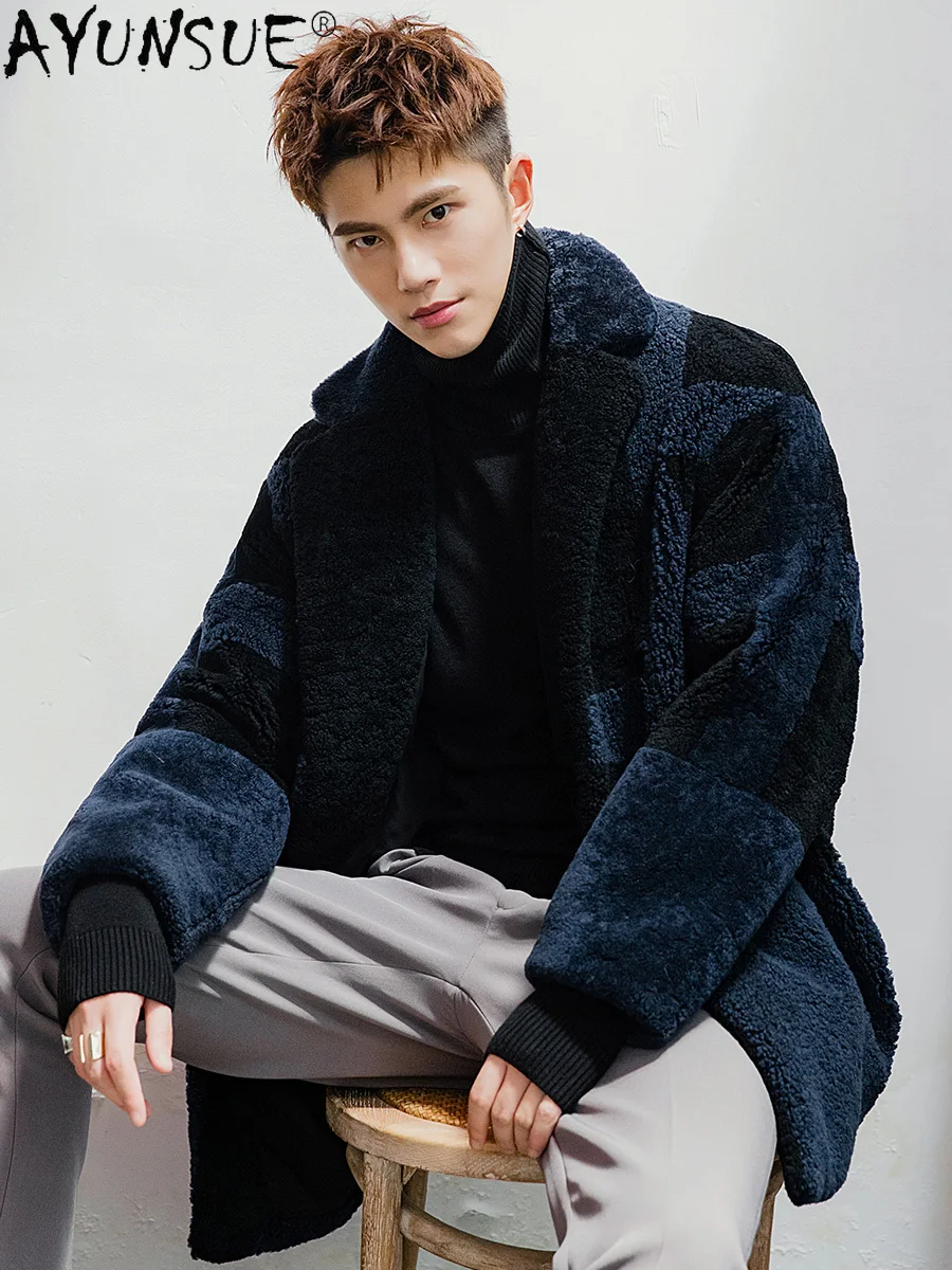 AYUNSUE 2025 Мужская одежда, з – обзор и цена Warm Winter Clothing