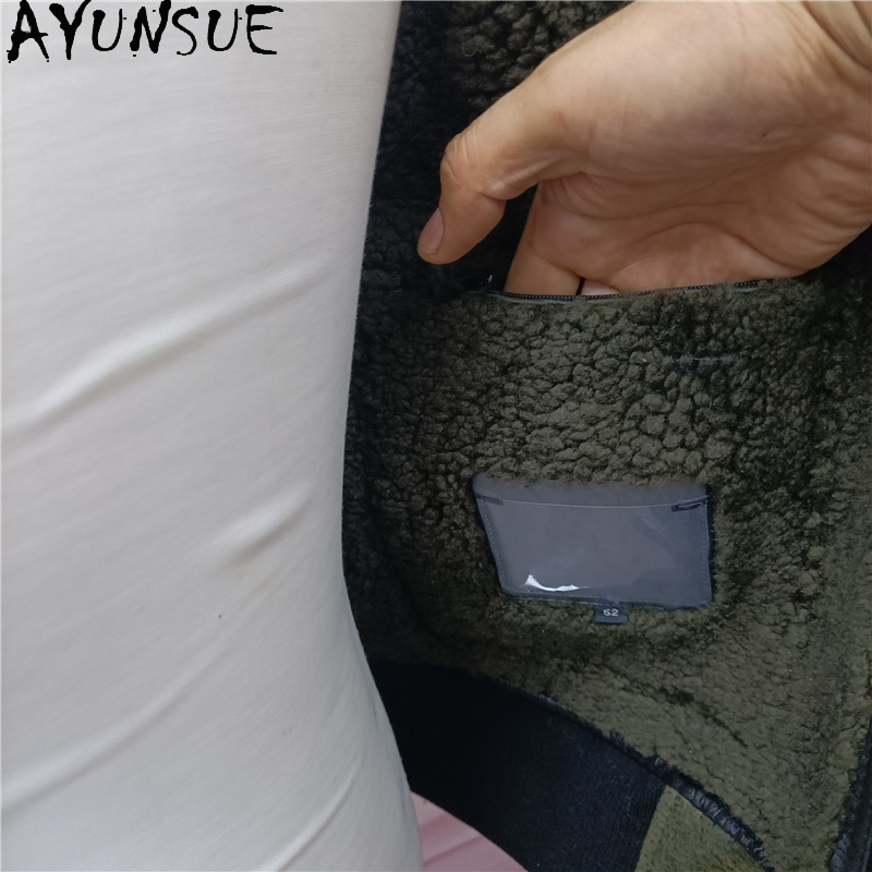 AYUNSUE теплое пальто из натур – обзор и цена Warm Winter Clothing