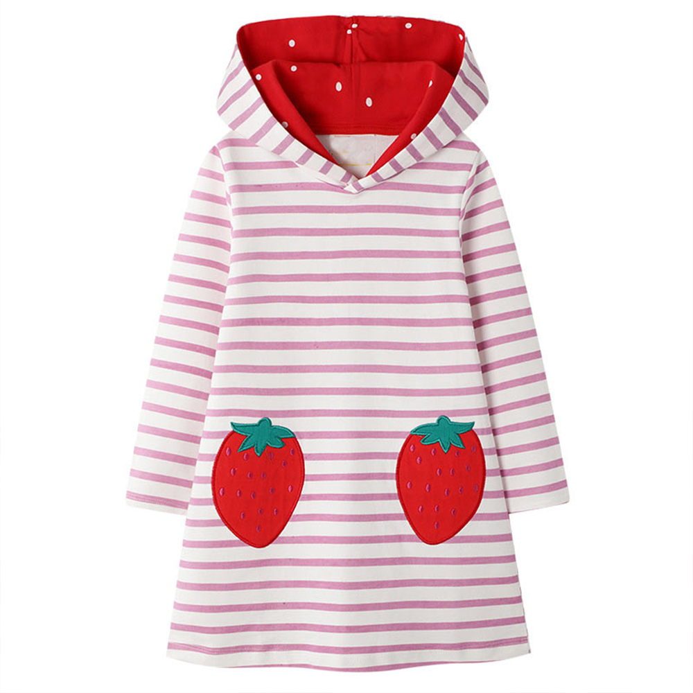 Платье с капюшоном DXTON для д – обзор и цена Winter Clothing Toddler Girl